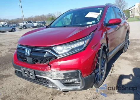 2021 Honda Cr-V Hybrid Touring из США, поврежденный, VIN 7FART6H9XME003424